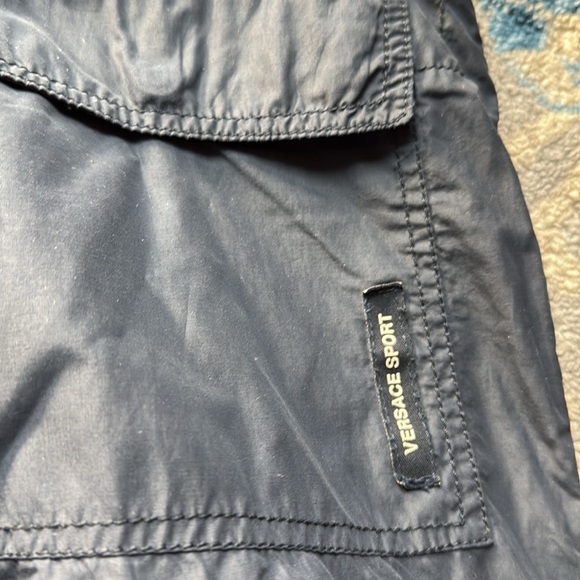 Versace Sport Pants and Shorts (Two Products in One) in Navy/Grey - Picture 10 of 16